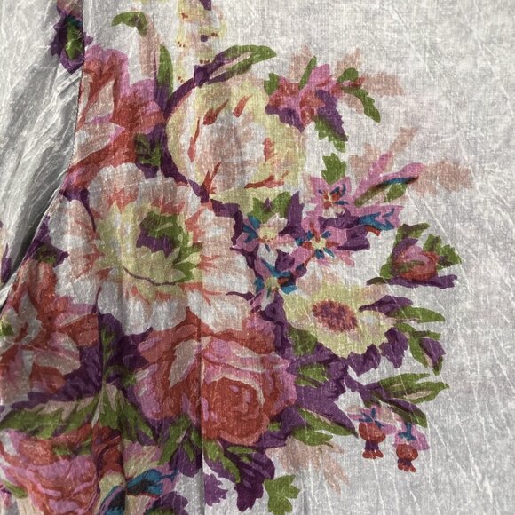 Vintage Gora Top Womens Extra Large Abstract Art To Wear Mod Embroidery Boho - Picture 15 of 16